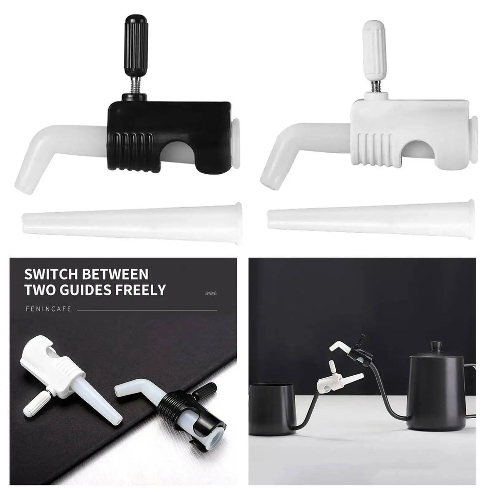 Coffeeware Coffee Makers Pour Over Coffee Kettle Gooseneck Drip Kettle Flow Control Valve Accessaries for Coffee Kitchen