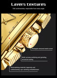 LIGE Fashion Square Digital Watch Men Casual Sports Waterproof Men's Quartz Wristwatch FOXBOX Top Brand Luxury Chronograph Watch