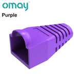 RJ45 Connector CAT6 CAT5e Connector Protective Cover Adapter Cap Ethernet Network Cable Plugs RJ45 Cat5/6 10 colour Sleeve