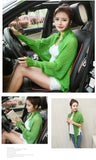 Summer Multi-functional Sunscreen Shawl Women's Long-sleeved Loose Light Breathable Anti-UV Pleated Chiffon Scarf Driving Sleeve