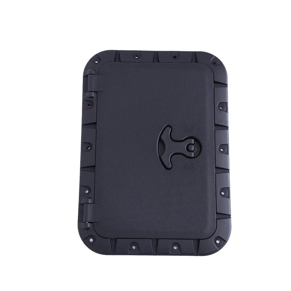 Marine Deck Square Hatch And Red Waterproof Bag For Boat Kayak Canoe Boat Parts Accessories Drifting Water Sports