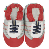 002Carozoo Girl Boy Shoes Soft Sheepskin Leather Shoes Skid-Proof Soft Soled Shoes Baby First Walkers Shoe Fit 0-24 Monther