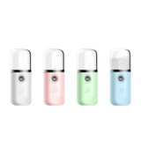 Mini Portable Humidifier Nano Mister Facial Steamer Device Beauty Spray Hydrating Apparatus Cold Spray Apparatus Rechargeable