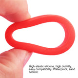 Two Sizes Waterproof Protective Seat Post Case Bicycle Pipe Protector  Rubber Ring Cover Mountain Road Bike
