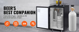 SucceBuy 5 Lbs CO2 Tank Aluminum Gas Cylinder Brand New CO2 Cylinder with Gray Spray Coating CO2 Tank with CGA320 Valve