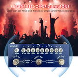 M-VAVE CUBE BABY Portable Multifunctional Electric Guitar Combined Effect Pedal with Wireless Music Playback Phone Recording