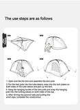 Naturehike Dune 7.6 Camping Tent 2 People 4 Season Tent Ultralight PU2000mm Outdoor Travel iking Tent With Chimney Screen Window