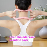 Yoga Circle Pilates Stretch Ring Home Women Fitness Equipment Fascia Massage Body Workout Exercise Resistance Support Tool