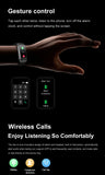 LIGE Smart Watch 2 In 1 TWS Headset 1.57" Men Women GPS Sports Fitness ECG Heart Rate Watches Bluetooth Call Music Smartwatch