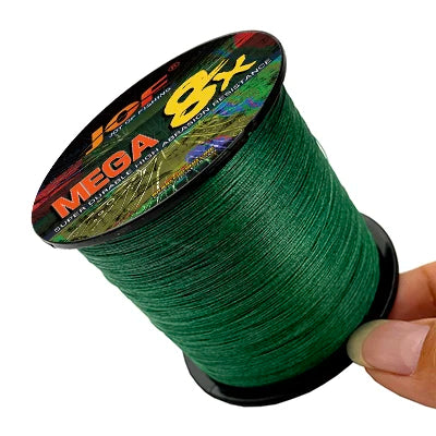 JOF X8 PE Braided Fishing Line Pesca Carp Multifilament Fly Wire Japanese Saltwater 1000M 500M 300M 18LB-78LB