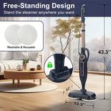 Mop Pads For Devoac VM6 Model Replacement Mop Pads Steam Mop Cleaner Accessories Spin Mop Part Accessories for VM6 Steam Mop