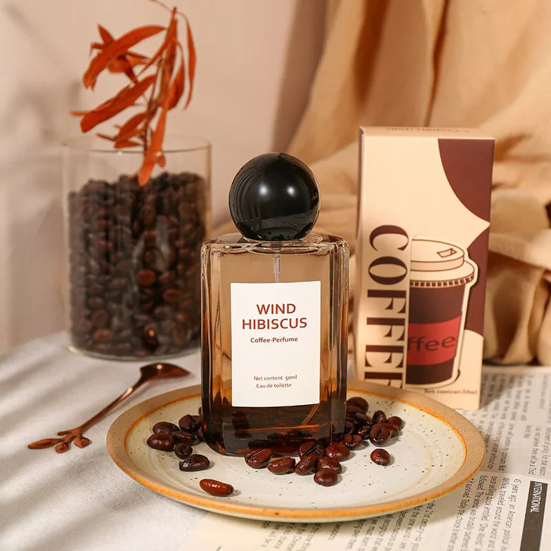 Black Coffee Musk Vanilla Perfume Spray,Amber Rose Floral Gourmand Fragrance Women Scent,Warm Fresh Eau De Parfum,Long Lasting