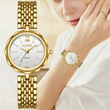 LIGE Elegant Creative Steel Quartz Women Watch Fashion Waterproof Watches For Women Original Brand Luxury Women's Bracelet Watch