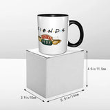 Classic Friends TV Show Coffee Mug DIY Personalized Ceramic Mug Cup Creative Present