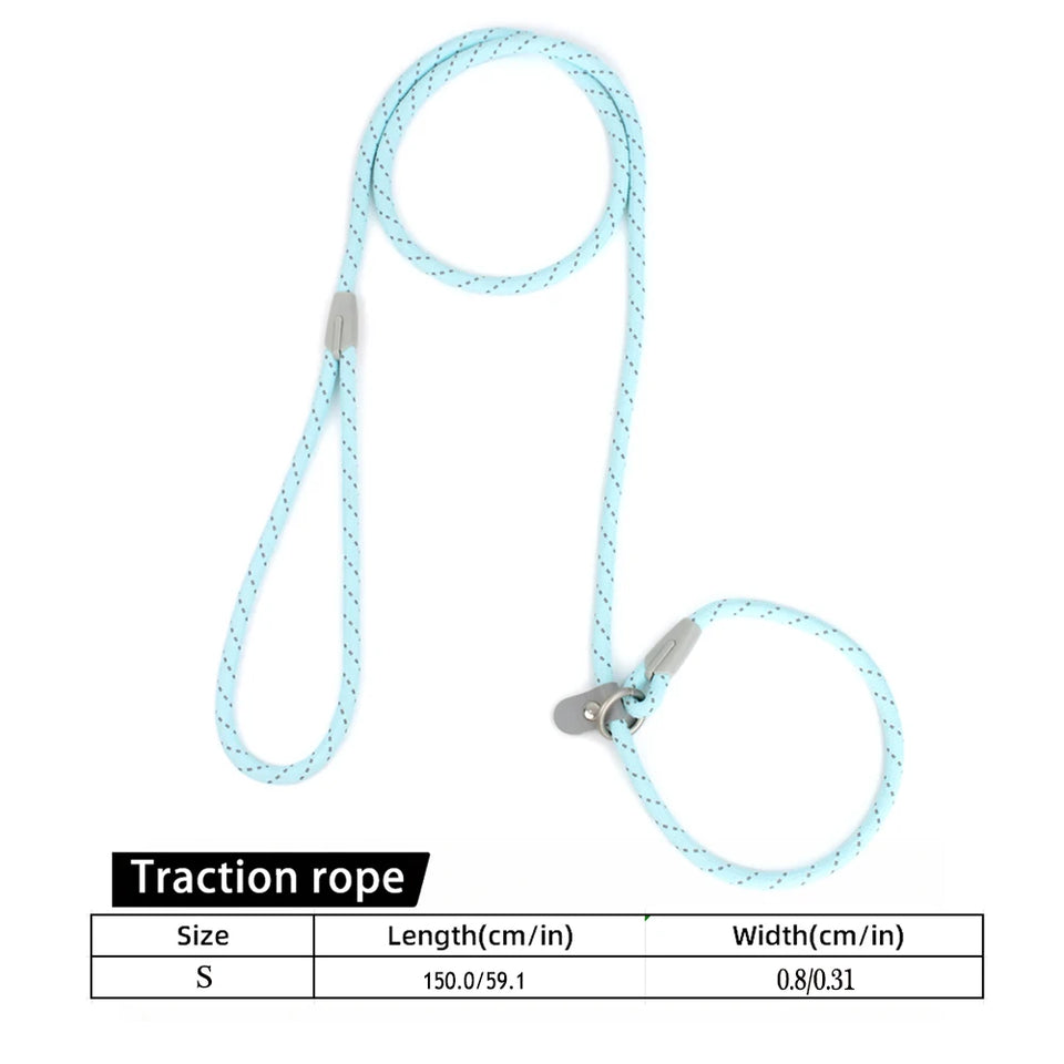Classic Durable Dog Leashes Medium large Dog Solid Lead Rope Fashion Black Mesh Dog leash Outdoor Walking Training New Arrivals