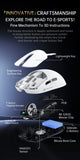 Attack Shark X8 SE Wireless Gaming Mouse | 55g Ultra-Light | 1KHz Wired/Wireless | PAW3311 25K DPI | Tri-Mode | 80M Clicks