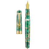 Smooth Asvine P20 Piston Filling Fountain Pen Acrylic Beautiful Patterns EF/F/M Nib with Golden Clip Writing Office Gift Box Pen