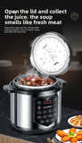 ‌13L Commercial Heavy Duty Pressure Cooker,Restaurant Grade Electric Steamer,Breakfast Buffet Auto Keep Warm Function