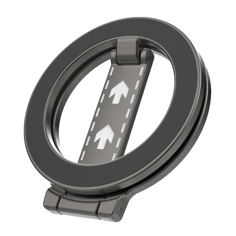 Double Sided Magnetic Phone Ring Holder Kickstand Magnet Grip for MagSafe For iPhone 16 15 14 Android Gym Car Holder Phone Stand