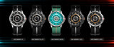 BERNY Automatic Men's Skeleton Watch 5ATM Luminous Sapphire Exhibition 3D Dial 316L Steel MIYOTA 82S0 Mechanical Watches for Men