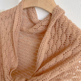 Korean Hollow Out Knitted Shawl Summer Air Conditioning Fake Collar Neck Guard Knit Thin Knotted Cape Shoulder Scarf For Women