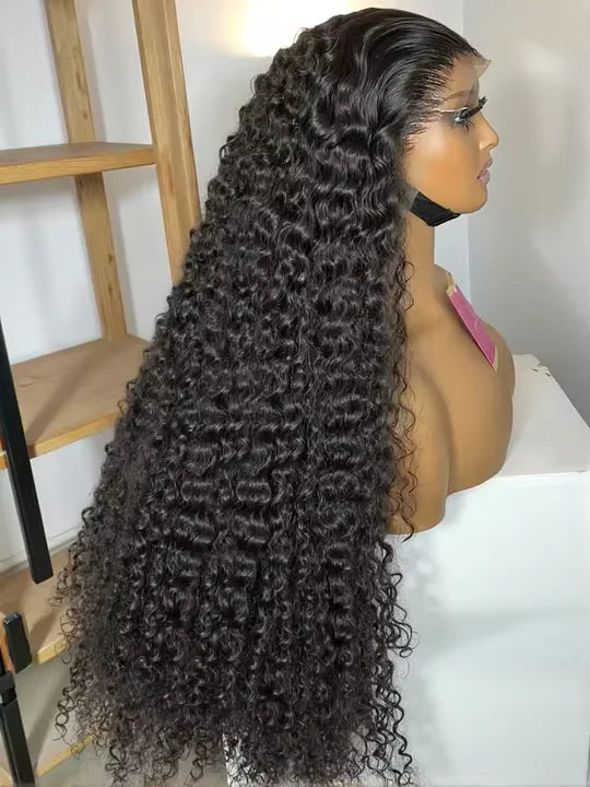 42 Inch Wear And Go Glueless Wig For Beginners Wigs Deep Wave Glueless Wigs Human Hair Pre Plucked New Upgraded No Glue 13x4 HD