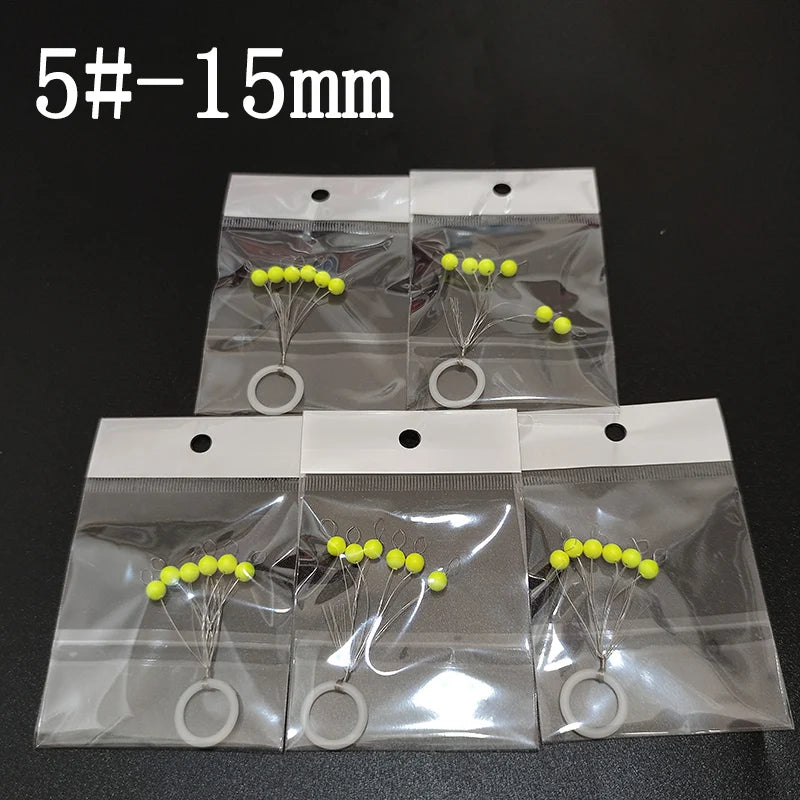 30pcs/lot Ball Seven-star Float Round Bobber Carp Fishing Float Accesories Pesca Fishing Buoys 00# 0# 1# 2# 3# 4# 5# A520