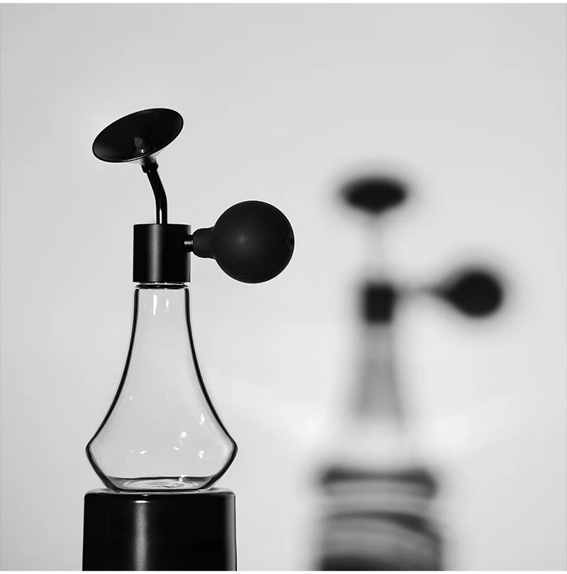 MHW-3BOMBER Coffee Aroma Bottle Coffee Display Jar Glass Creative Fragrance Bottle Coffee Aroma Display Coffee Accessories