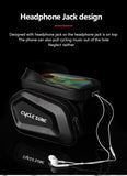 Bicycle Bag Touch Screen Phone Case Holder Large Capacity Top Frame Tube Bag MTB Road Bike Bag Phone Case Cycling Accessories