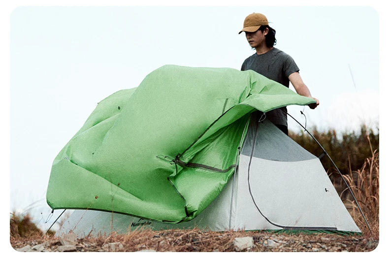 Naturehike 2025 New CloudUP Base Tent Outdoor Single and Double Hiking Lightweight Equipment Overnight Tent