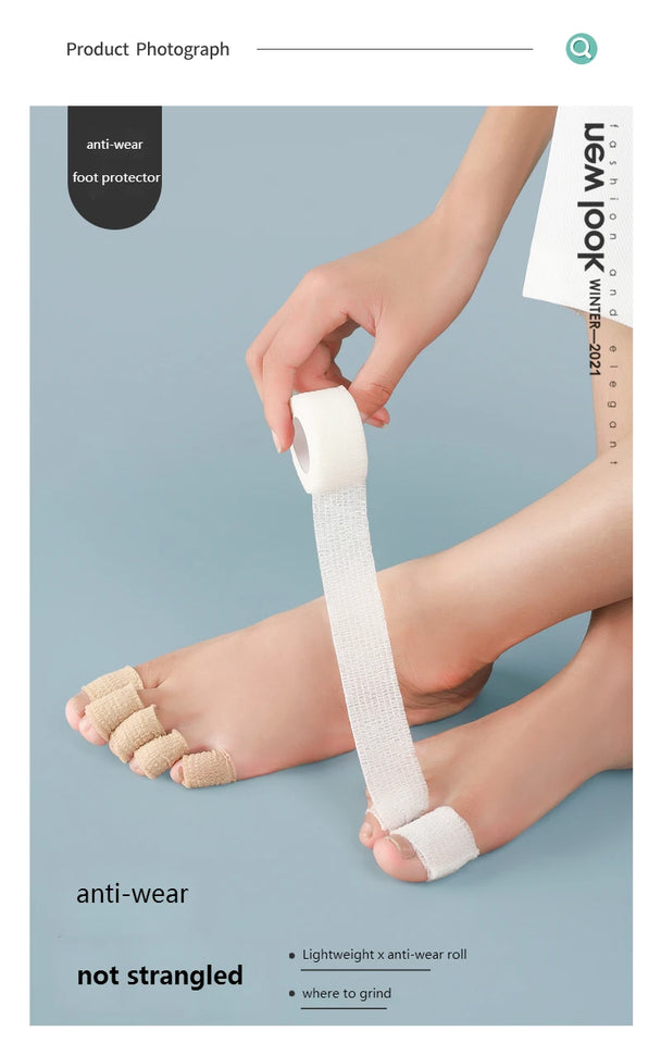 1Roll/3Roll/5Roll Heel Protector for Shoes Toe Finger High Heels Anti-wear Protection Foot Care Shoe Sticker Accessories