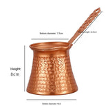 Coffee Maker Pot - Handmade Copper Greek Turkish Coffee Pot Gift