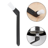 Serviceable Shock Absorption Coffee Knock Box with Espresso Cleaning Brush, Removable Knock Bar Espresso Dump Bin