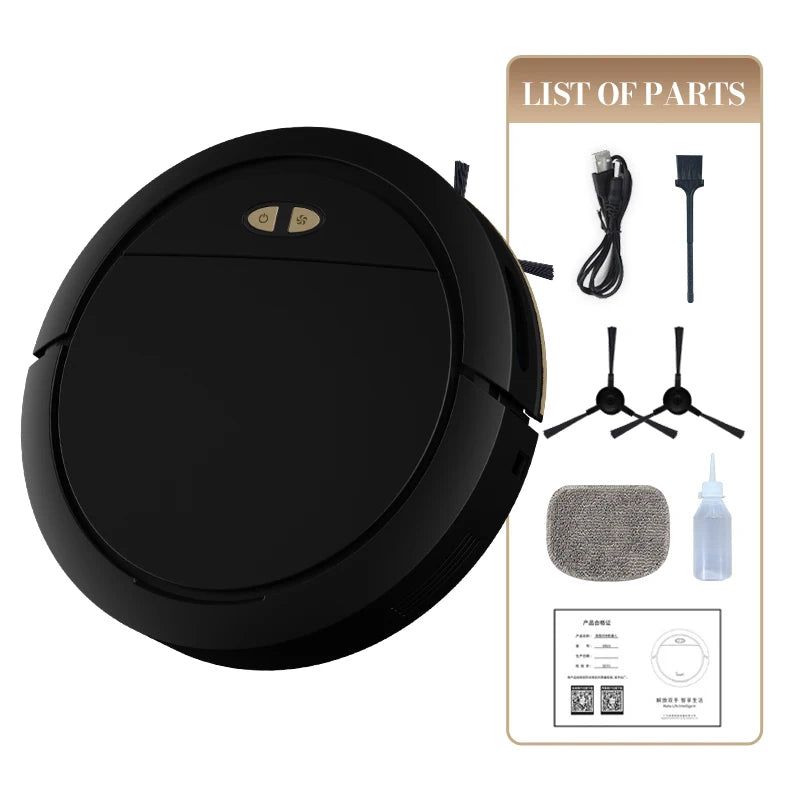 NEW 3 IN 1 Intelligent Vacuum Sweeping Mopping Robot Home Fully Automatic Cleaning Machine APP Control With Water Tank Robot