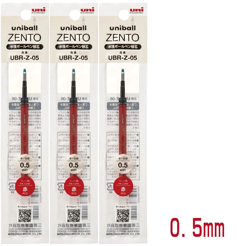 Uni-ball ZENTO Click Gel Pen,0.38/0.5/0.7mm Various Colors Water-based pen With Ergonomic Grip Smooth Writing for School&Office