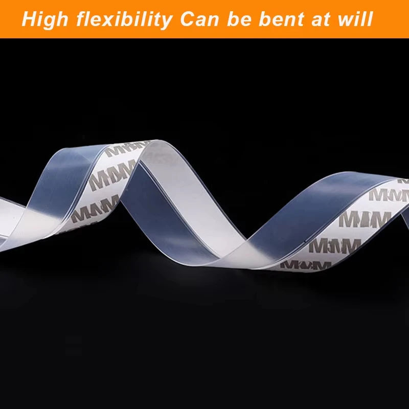 5M Door Seal Strip Self AdhesiveWindow Sealing Tape Windproof Dust Weather Strip Home Door Transparent Soundproof Sealstrip