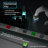 RGEEK  PC Power Button SwitchMechanical Keycaps Motherboard External Start Computer Switch On/Off Button Extension Cable