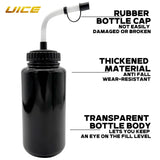 1000ML Ice Hockey Water Bottle BPA Free Bent Pipe Hockey Sports Bottle Hockey Equipment Football Lacrosse Bottles Sports Gear