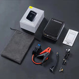 Baseus 2 In 1 Car Air Pump 8000mAh Power Bank Portable Air Compressor with LCD Digital Display Car Tire Inflator Pump