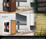 WJCOOLMAN Craftsman Series Small Chassis Home-Type Desktop Computer Supports M-ATX Motherboard - Compact Gaming PC Build