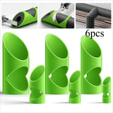 6PCS Foam Pipe Insulation Cutter Tool Cutting Guide Clip for Homes Industries Commercial Places Versatile Fixture