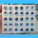 15 Pairs/set Bjd Eye Doll's Eyes 10/12/14/16mm Glass Eyeball Cartoon Type Anime Eye Diy Girl Toys Dress Up Gift Doll Accessories