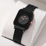 Fashion Rectangle Women Watches Casual Silicone Band Sports Watch Reloj Mujer Girls Clock Gift