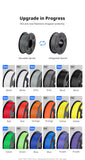 5KG ANYCUBIC PETG Filament PLA 3D Printer Multicolor 1.75mm Plastic 3D Printer Filament For Kobra 3 Combo S1C FDM 3D Printer