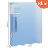 Desk Organizer Clip For Documents A4 Loose-leaf Binder File Folder Binder Stationery Organizer School Office Organizer