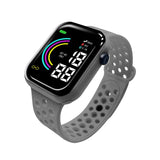 Children's electronic watch, student rainbow digital display LED electronic watch