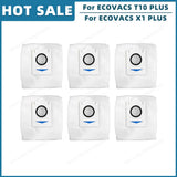 Compatible For ECOVACS T10 PLUS / X1 PLUS Replacement Spare Parts Accessories Main Side Brush Hepa Filter Mop Cloth Dust Bag