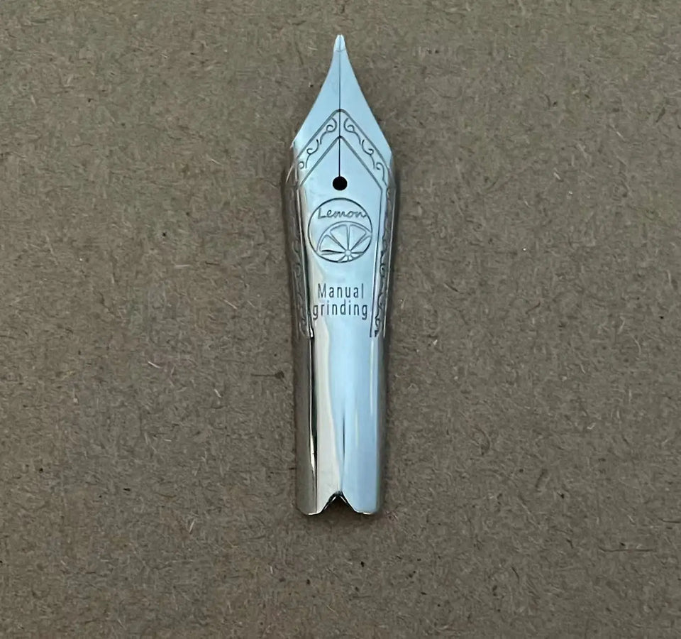 Lemon M2S China Four Great Beasts Acrylic Piston Fountain Pen Blade Long Knife Nib Hand-Polished Writing Luxury Stationery Gift