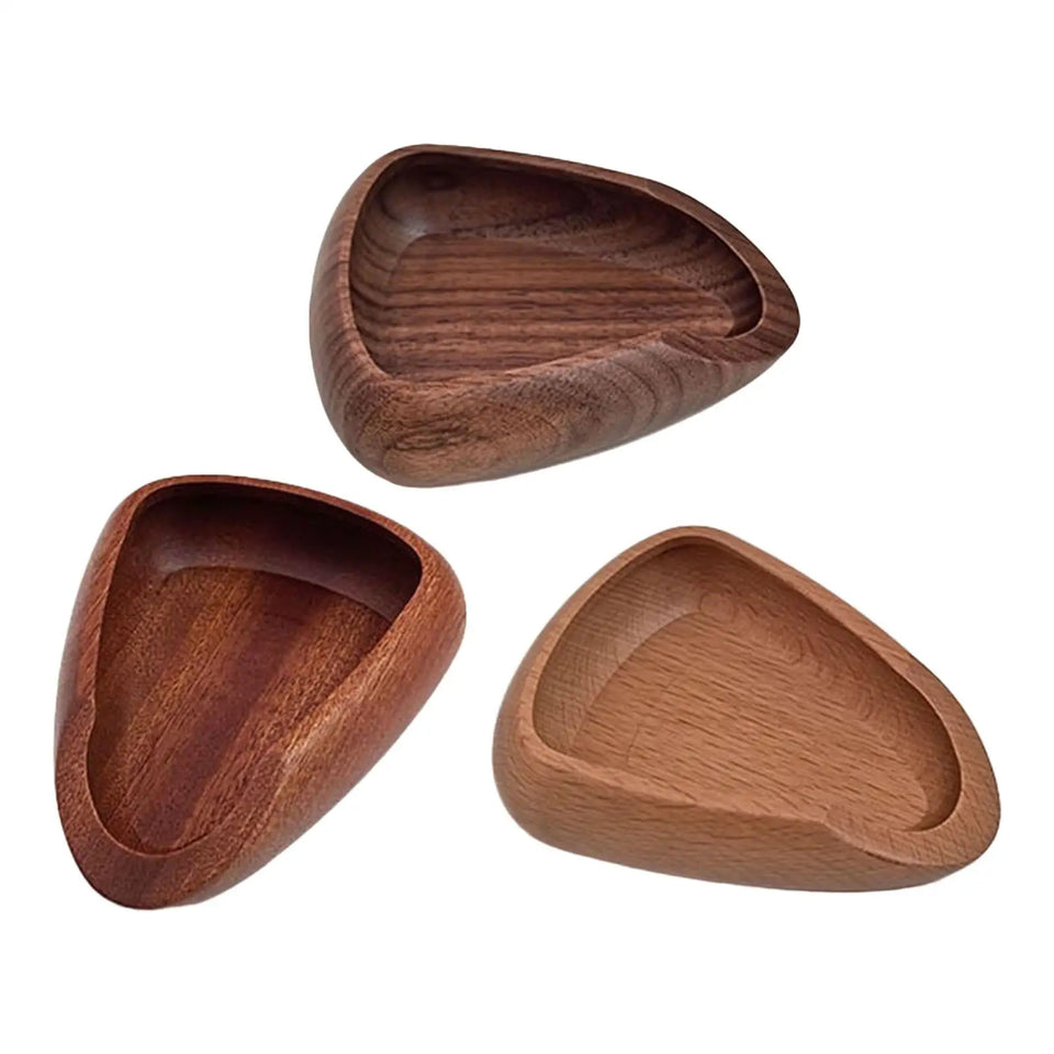 Coffee Bean Weighing Bowl Coffee Dosing Tray Wooden Sturdy Tea Leaf Display Tray for Office Hotel Restaurant Loose Tea Flour