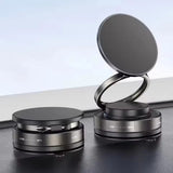 Vacuum Magnetic Phone Holder Adjustable Suction Phone Mount 2025 Upgraded Phone Stand for All Smartphones & Vehicles/Gym/Mirror